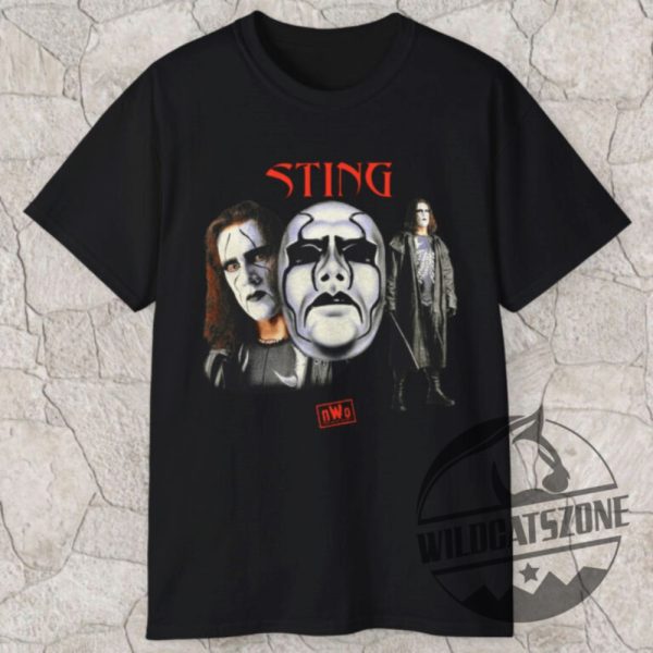 Vintage Wcw Sting Nwo T Shirt Hoodie Sweatshirt Tee Gift For Fan World Championship Wrestling Unique wildcatszone 1