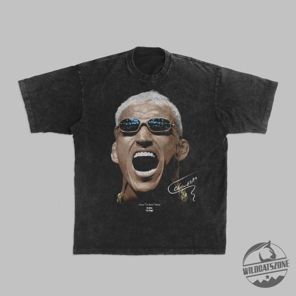 Charles Do Bronx Oliveira Portrait Vintage Tshirt Hoodie Sweatshirt Tee Gift For Fan Ufc Vintage Crewneck Pullover Unique wildcatszone 1