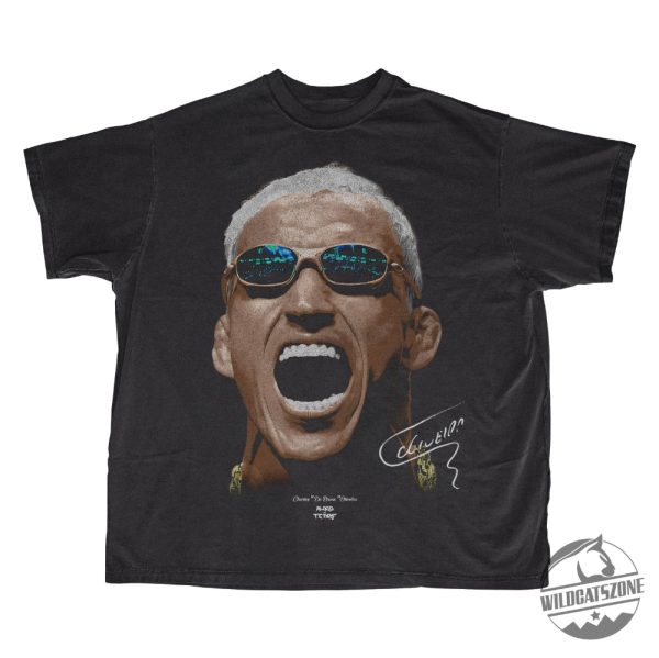 Charles Do Bronx Oliveira Portrait Vintage Tshirt Hoodie Sweatshirt Tee Gift For Fan Ufc Vintage Crewneck Pullover Unique wildcatszone 1 1