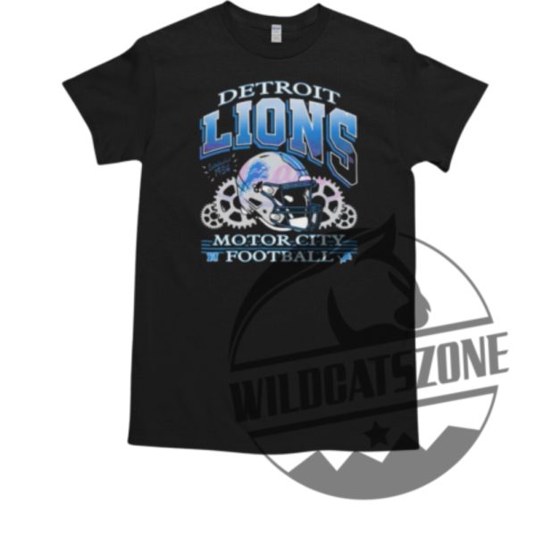 Detroit Lions Vintage Logo Motor City Football Helmet Tshirt Hoodie Sweatshirt Tee Gift For Fan Mens Womens Crewneck Pullover Hoodies Unique wildcatszone 1