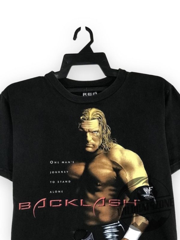 Vintage Triple H Generation X Backlash Wwf Wrestler Wrestling T Shirt Hoodie Sweatshirt Tee Gift For Men Women Long Sleeve Shirts New wildcatszone 1 1