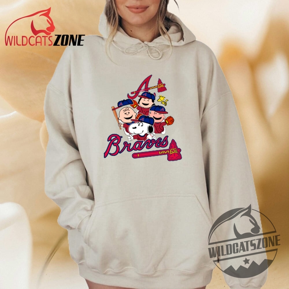 Atlanta Braves Snoopy Charlie Brown Woodstock The Peanuts T Shirt 10 Atlanta Braves Snoopy Charlie Brown Woodstock The Peanuts T Shirt
