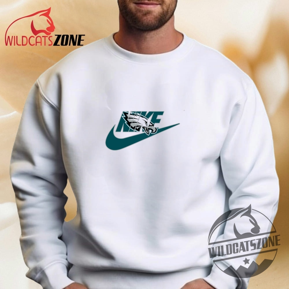 Nike Logo Philadelphia Eagles T Shirt Hoodie Birthday Gift 9 Nike Logo Philadelphia Eagles T Shirt Hoodie Birthday Gift
