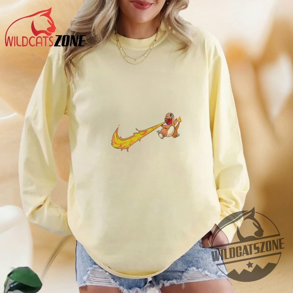 Logo Nike Charmander Embroidered T Shirt Hoodie Sweatshirt Pokemon Embroidery 8 Logo Nike Charmander Embroidered T Shirt Hoodie Sweatshirt Pokemon Embroidery