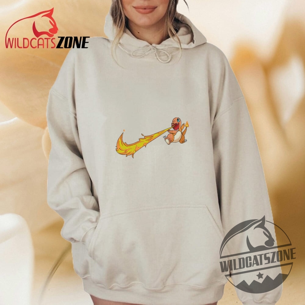 Logo Nike Charmander Embroidered T Shirt Hoodie Sweatshirt Pokemon Embroidery 10 Logo Nike Charmander Embroidered T Shirt Hoodie Sweatshirt Pokemon Embroidery