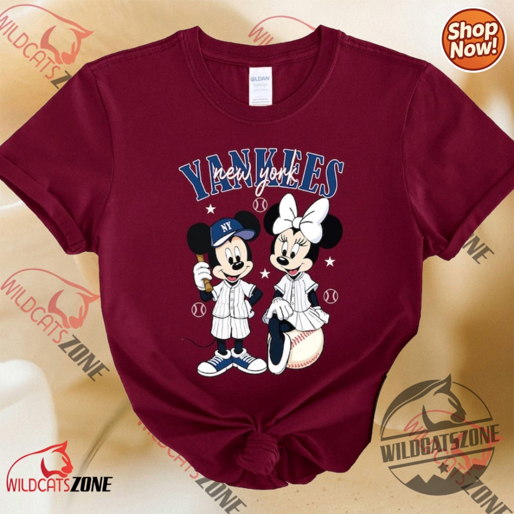 Mickey Mouse Yankees Baseball Shirt New York Yankees Hoodie Sweatshirt 4 Mickey Mouse Yankees Baseball Shirt New York Yankees Hoodie Sweatshirt