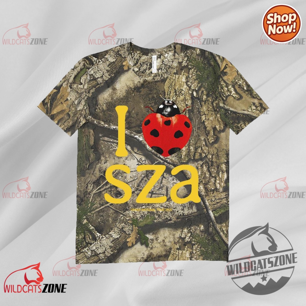 Unveil Summer 2025's Must-Have Styles: Trendsetting T-Shirts, Hoodies, and Sweatshirts! 3 I Love Sza Tree Camo Leaf Tshirt Personalized Hoodie Sweatshirt Long Sleeve