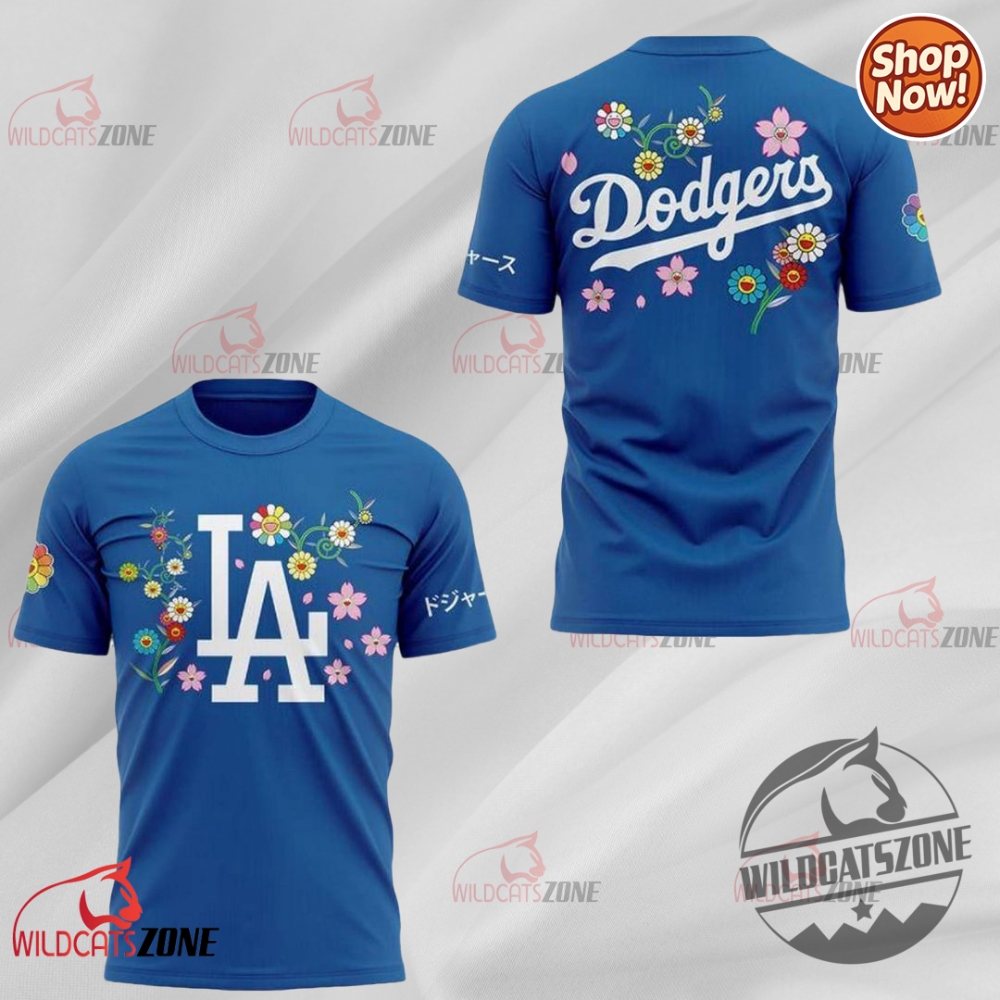 Dodgers X Takashi Murakami Japanese Heritage Night Shirt Mens Womens 3 Dodgers x Takashi Murakami Japanese Heritage Night Shirt mens womens