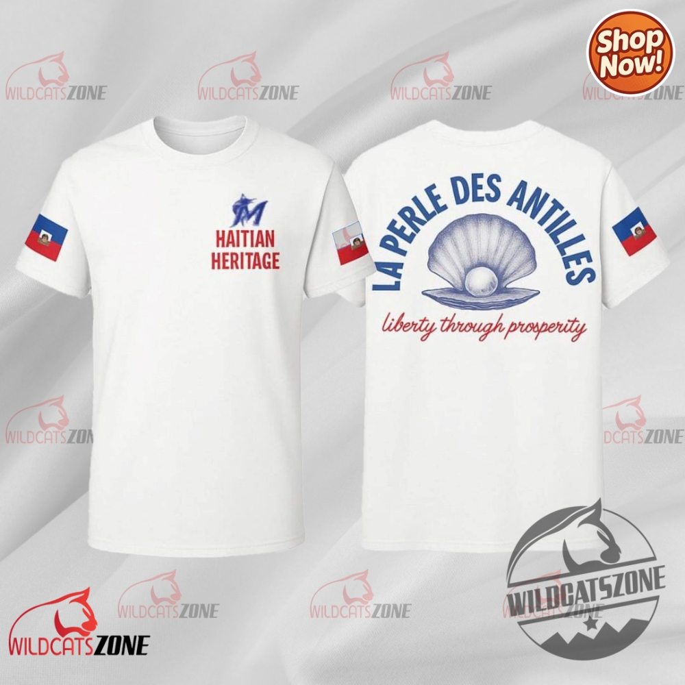 Summer 2025 Fashion Essentials: Trending May T-Shirts, Hoodies, and Sweatshirts 17 2025 Marlins Haitian Heritage Celebration Shirt Giveaway Mens Womens Shirts