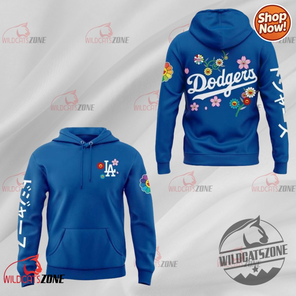 Summer 2025 Fashion Essentials: Trending May T-Shirts, Hoodies, and Sweatshirts 21 Dodgers X Takashi Murakami Japanese Heritage Night Hoodie Crewneck Sweatshirt Mens Womens