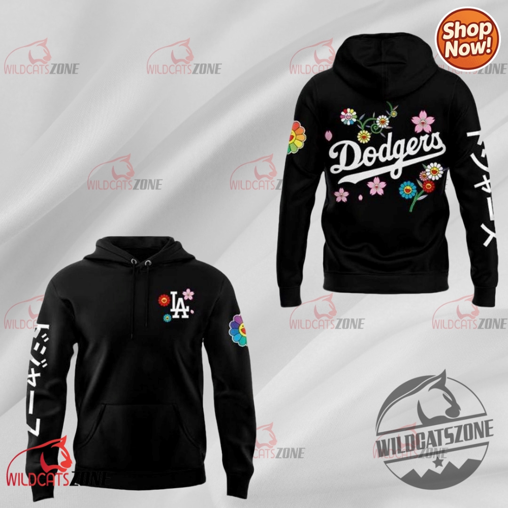 Dodgers X Takashi Murakami Japanese Heritage Night Hoodie Crewneck Sweatshirt Mens Womens 3 Dodgers x Takashi Murakami Japanese Heritage Night Hoodie crewneck sweatshirt mens womens