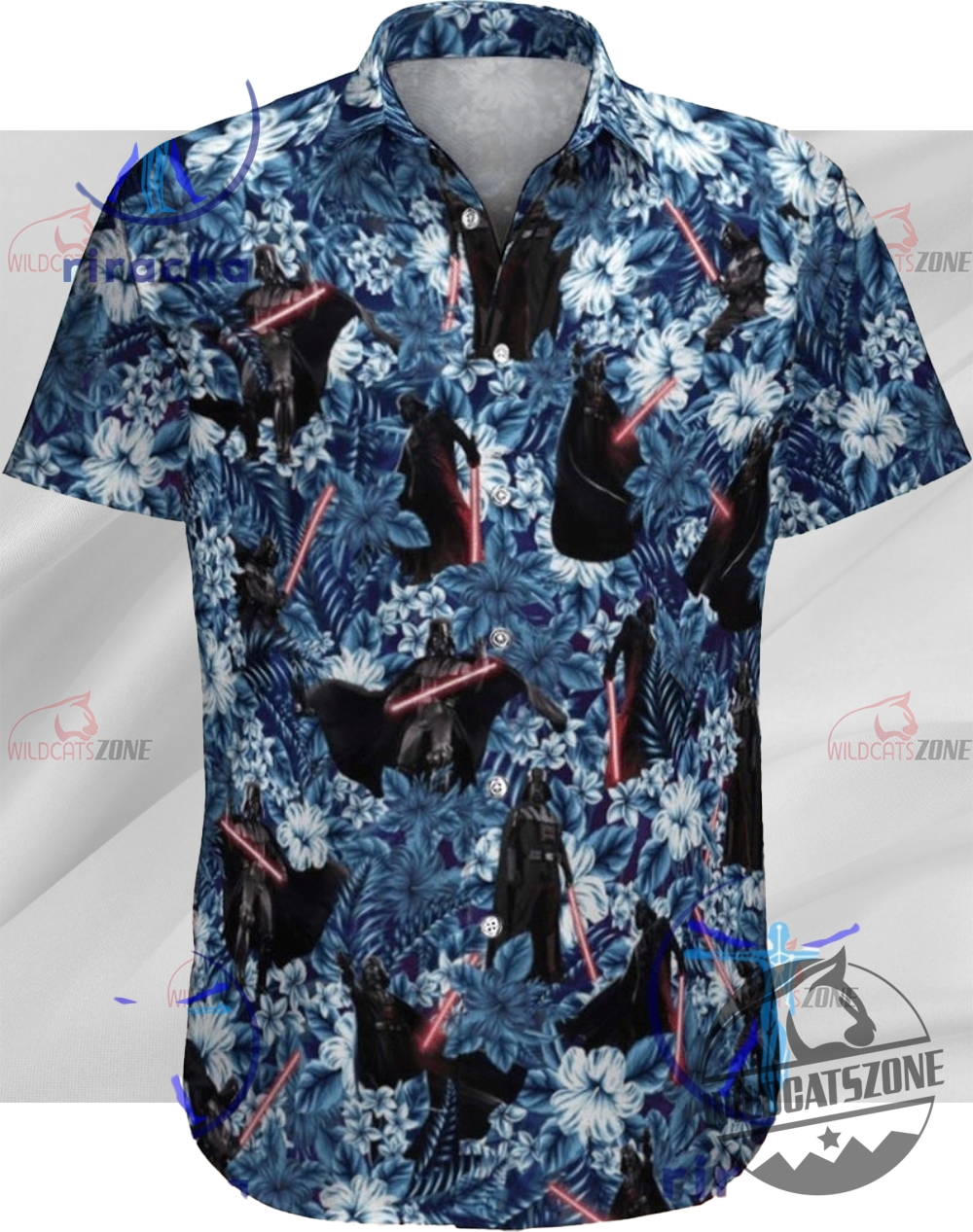 Star Wars Darth Vader With Lightsaber Hawaiian Shirt Aloha Button Up Shirts Mens Womens New 4 Star Wars Darth Vader With Lightsaber Hawaiian Shirt Aloha Button Up Shirts Mens Womens new