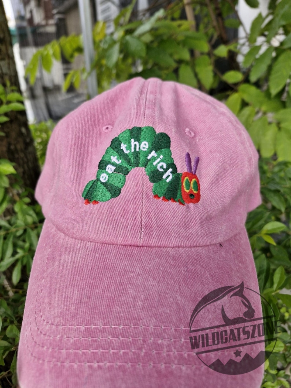 Eat The Rich Embroidery Hat The Very Hungry Caterpillar Cap Mens Womens 6 Eat The Rich Embroidery Hat The Very Hungry Caterpillar Cap Mens Womens Cap