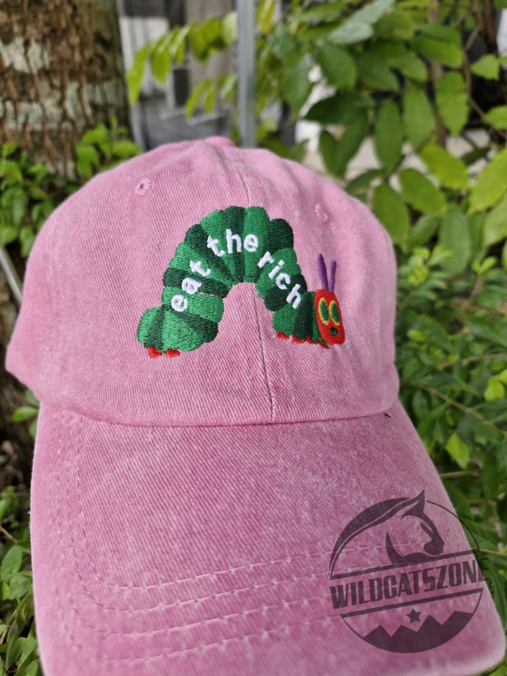 Eat The Rich Embroidery Hat The Very Hungry Caterpillar Cap Mens Womens 7 Eat The Rich Embroidery Hat The Very Hungry Caterpillar Cap Mens Womens Cap