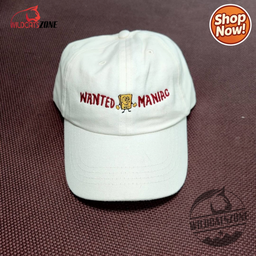 Spongebob Wanted Cap Spongebob Hat Mens Womens