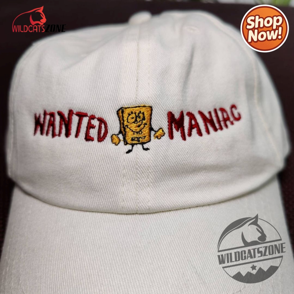 Spongebob Wanted Cap Spongebob Hat Mens Womens 5 Spongebob Wanted Cap Spongebob Hat Mens Womens Cap