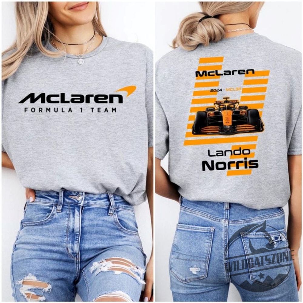 Lando Norris Formula One F1 2 Sided Shirt Hoodie Crewneck Sweatshirt Mens Womens 10 Lando Norris Formula One F1 2 sided Shirt Hoodie Crewneck Sweatshirt Mens Womens