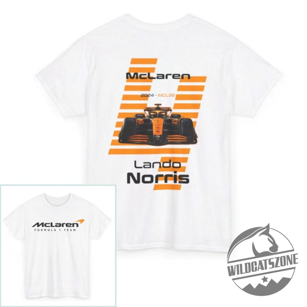 Lando Norris Formula One F1 2 Sided Shirt Hoodie Crewneck Sweatshirt Mens Womens 11 Lando Norris Formula One F1 2 sided Shirt Hoodie Crewneck Sweatshirt Mens Womens