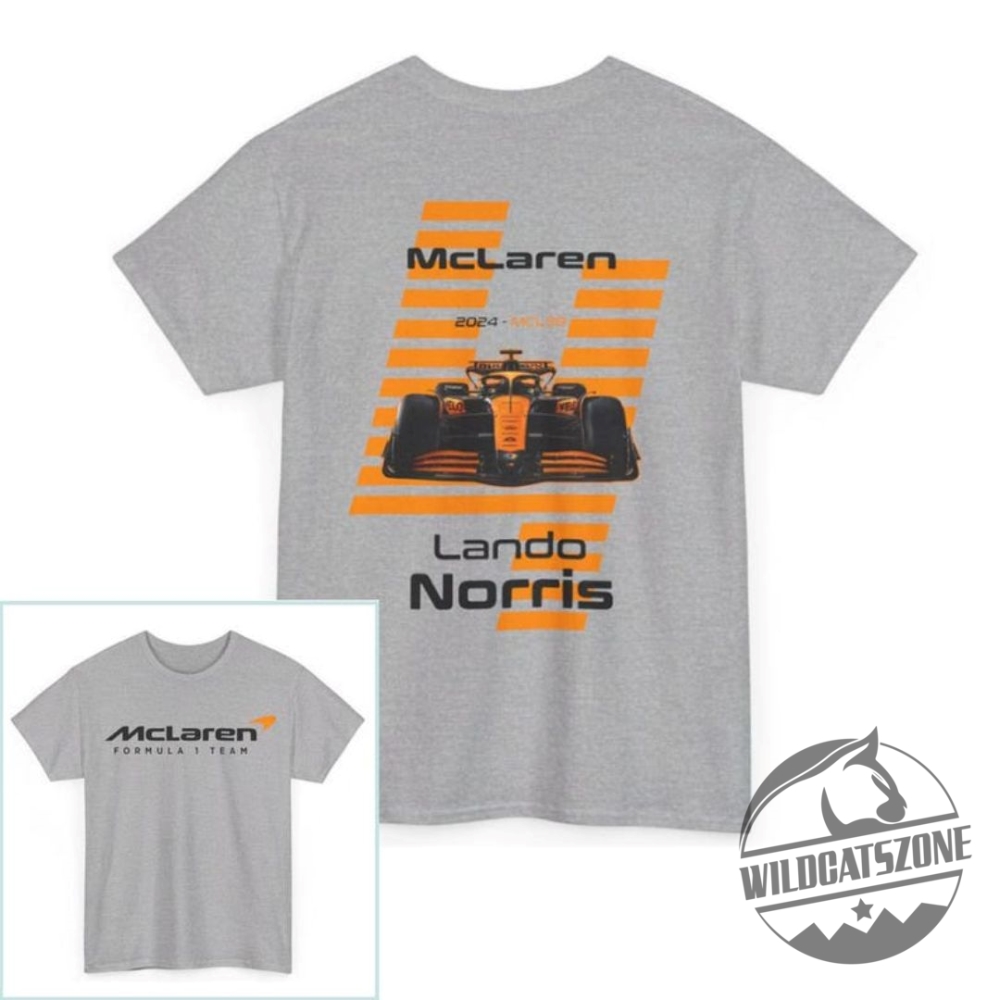 Lando Norris Formula One F1 2 Sided Shirt Hoodie Crewneck Sweatshirt Mens Womens 13 Lando Norris Formula One F1 2 sided Shirt Hoodie Crewneck Sweatshirt Mens Womens