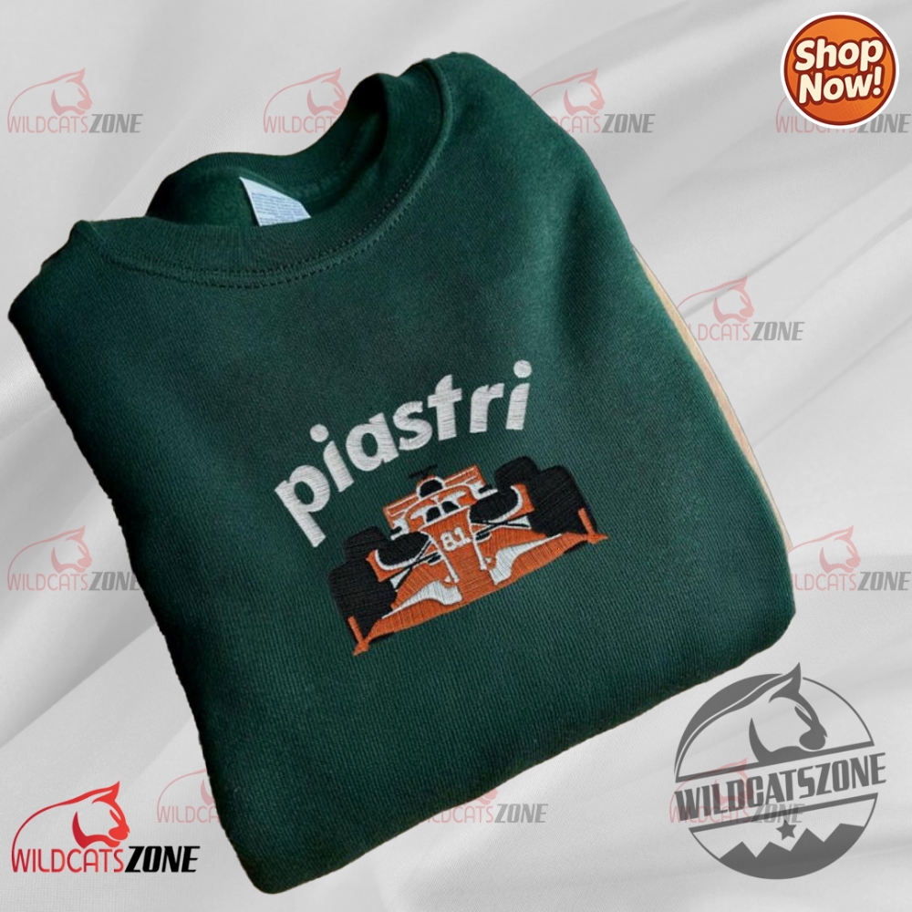 Mclaren F1 Oscar Piastri Embroidered Shirt Hoodie Sweatshirt Formula One 5 Mclaren F1 Oscar Piastri Embroidered Shirt Hoodie Sweatshirt Formula One