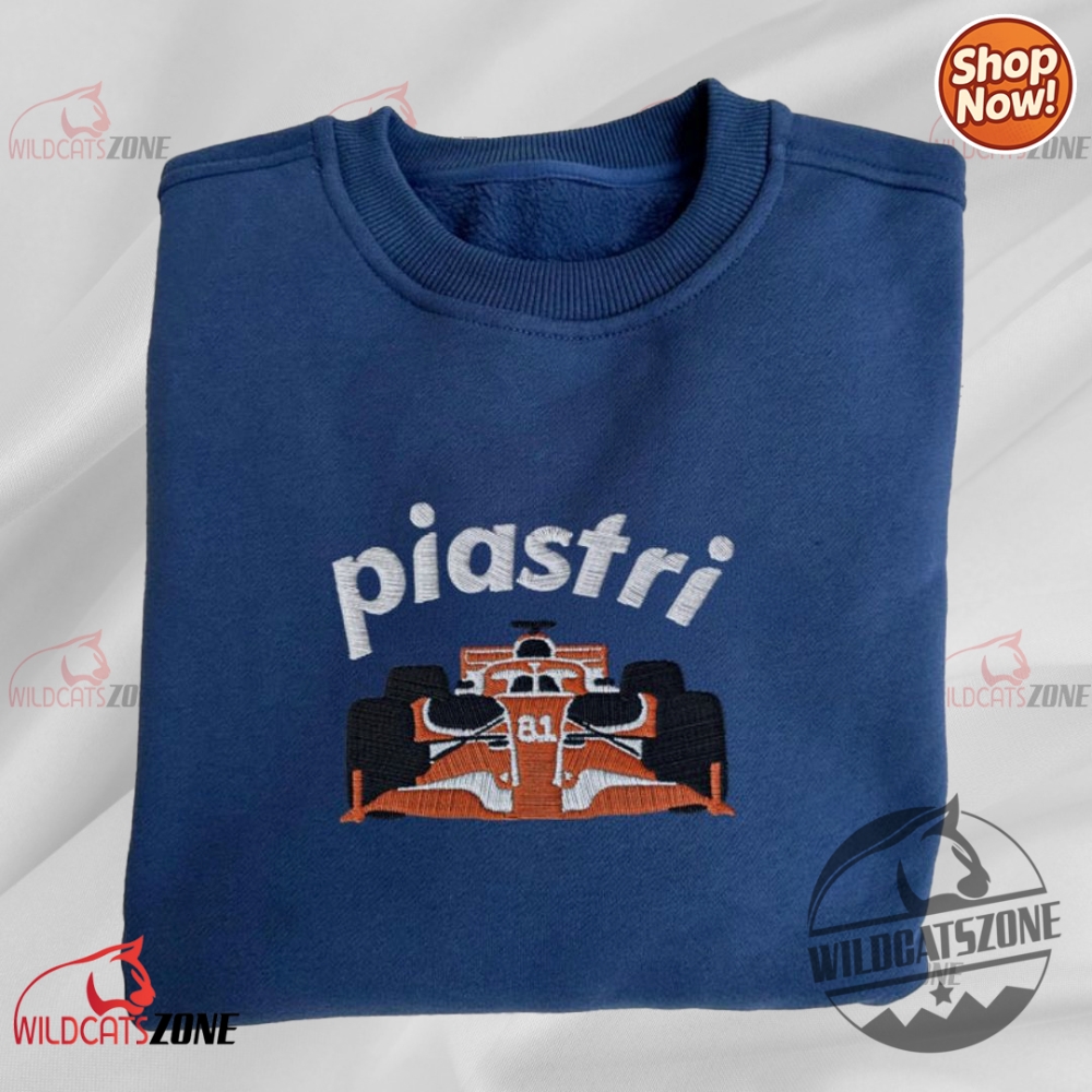 Mclaren F1 Oscar Piastri Embroidered Shirt Hoodie Sweatshirt Formula One 6 Mclaren F1 Oscar Piastri Embroidered Shirt Hoodie Sweatshirt Formula One