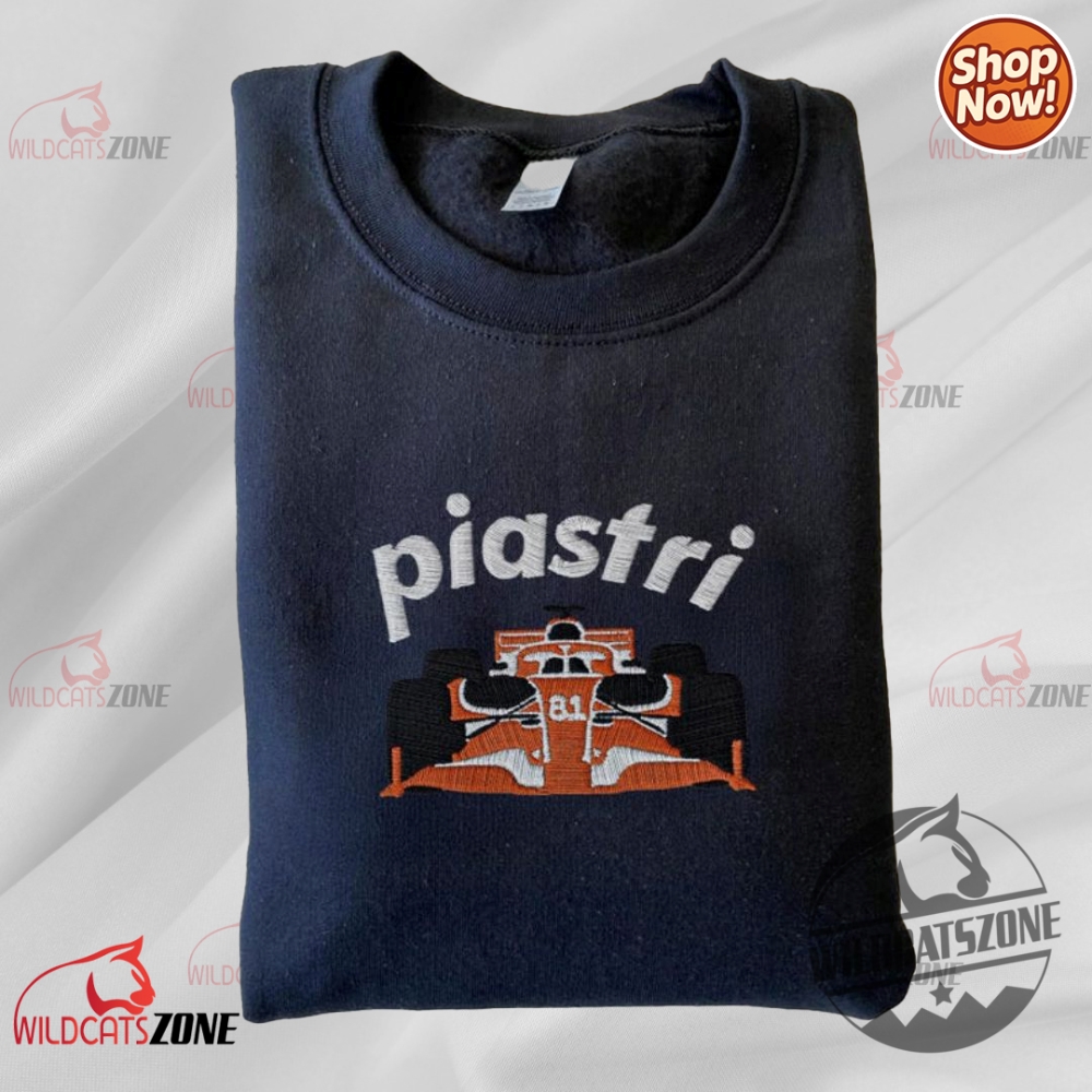 Mclaren F1 Oscar Piastri Embroidered Shirt Hoodie Sweatshirt Formula One 7 Mclaren F1 Oscar Piastri Embroidered Shirt Hoodie Sweatshirt Formula One