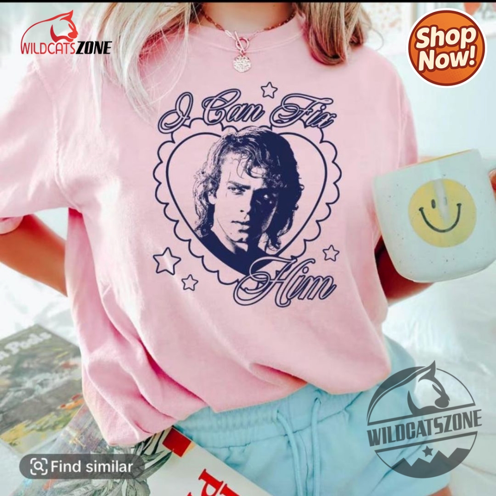 Funny Anakin Skywalker I Can Fix Him Pink Shirt Pullover Hoodie Star Wars Darth Vader Revenge Of The Sith 20Th 3 Funny Anakin Skywalker I Can Fix Him Pink Shirt Pullover Hoodie Star Wars Darth Vader Revenge Of The Sith 20th