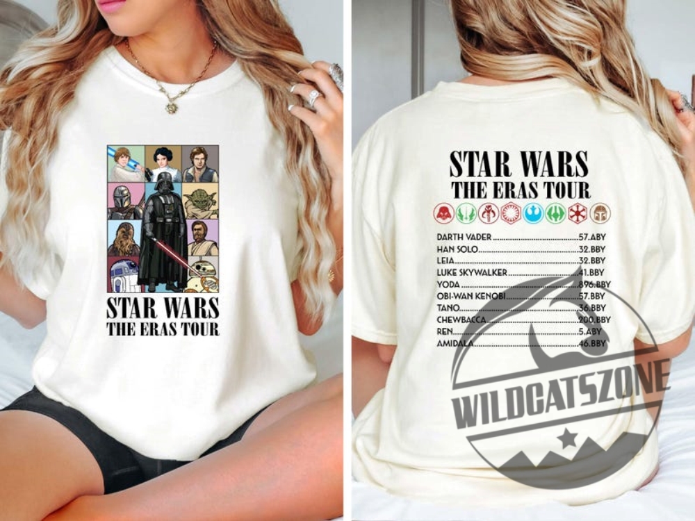 Star Wars Disney The Epic Tour 2 Sided Shirt Pullover Hoodie Crewneck Sweatshirt 9 Star Wars Disney The Epic Tour 2 sided Shirt Pullover Hoodie Crewneck Sweatshirt