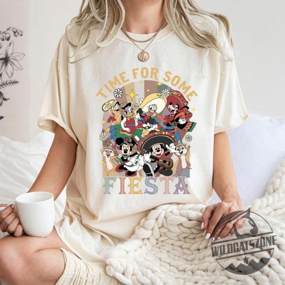 Discover the Hottest Summer 2025 Trends: T-Shirts, Hoodies, and Sweatshirts at WildcatsZone.com 20 Mickey Friends Cinco De Mayo Shirt Crewneck Sweatshirt Hoodie