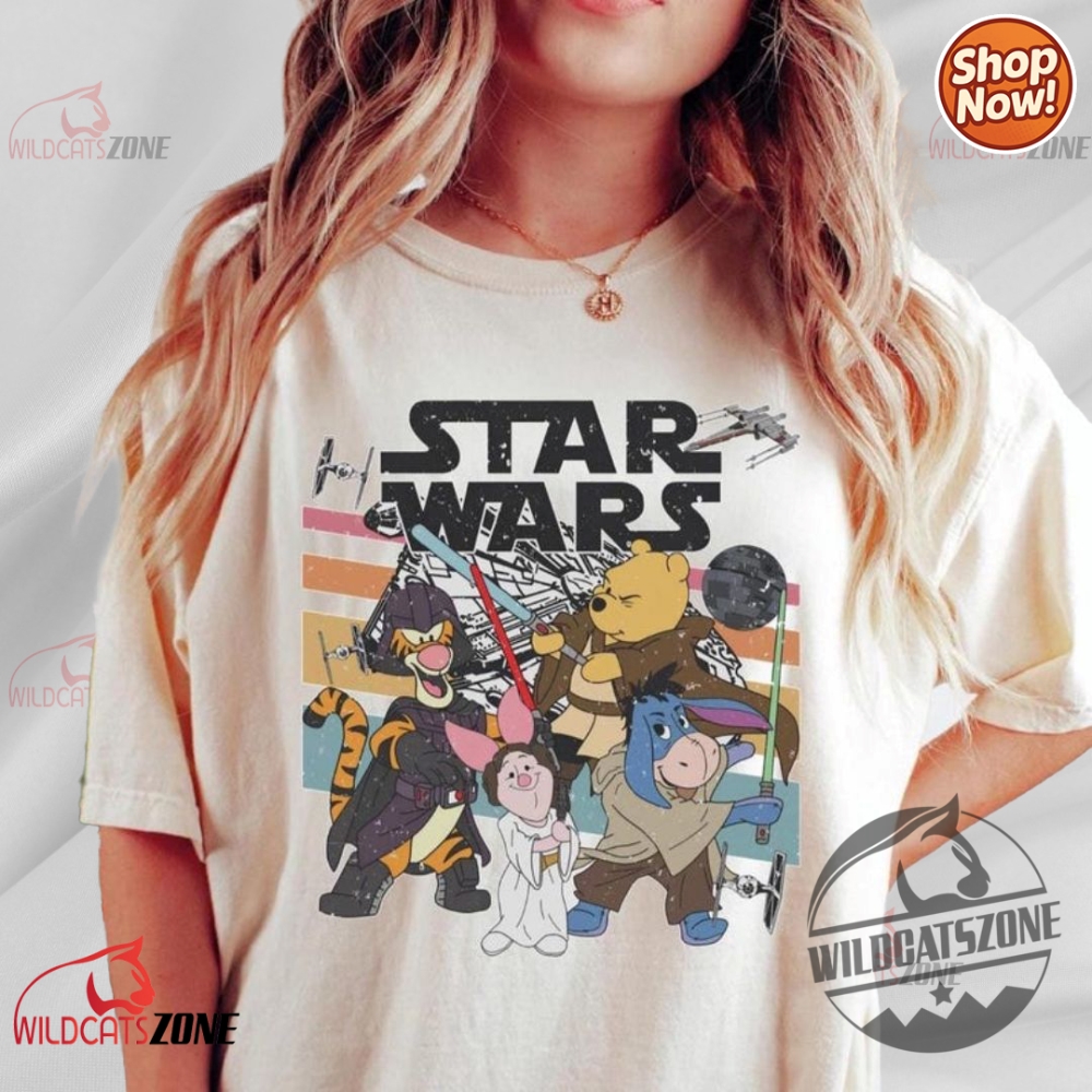 Pooh And Friends Star Wars Shirt Pullover Hoodie Crewneck Sweatshirt Retro 5 Pooh And Friends Star Wars Shirt Pullover Hoodie Crewneck Sweatshirt Retro