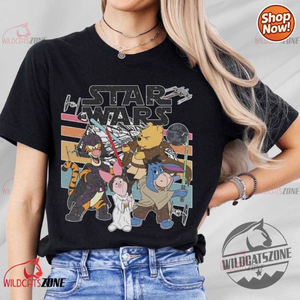 Pooh And Friends Star Wars Shirt Pullover Hoodie Crewneck Sweatshirt Retro 6 Pooh And Friends Star Wars Shirt Pullover Hoodie Crewneck Sweatshirt Retro