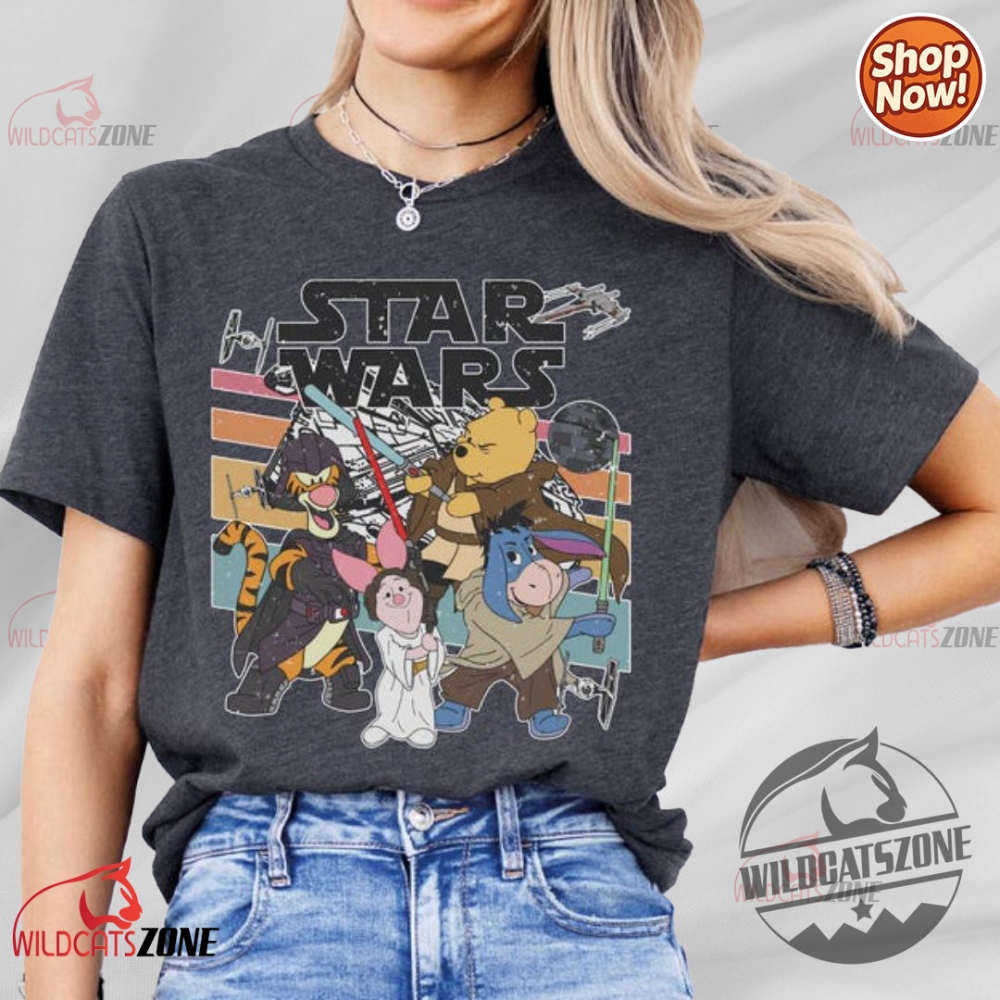 Pooh And Friends Star Wars Shirt Pullover Hoodie Crewneck Sweatshirt Retro 8 Pooh And Friends Star Wars Shirt Pullover Hoodie Crewneck Sweatshirt Retro