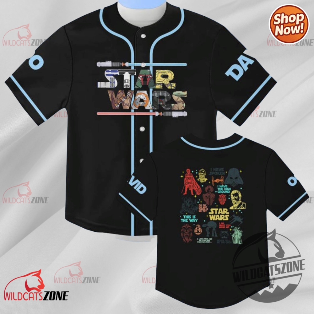 Star Wars Walker Darth Vader Baseball Shirt Jersey Disney Star Wars Fan Gift New 4 Star Wars Walker Darth Vader Baseball Shirt Jersey Disney Star Wars Fan Gift New