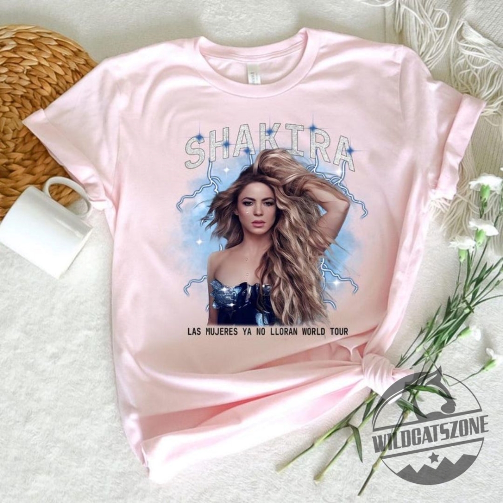 Shakira 2025 Tour Tee Las Mujeres Ya No Lloran Shirt For Fans 5 Shakira 2025 Tour Tee Las Mujeres Ya No Lloran Shirt For Fans