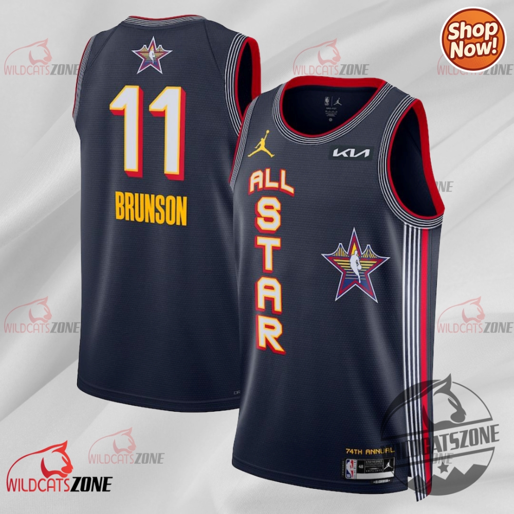 Jalen Brunson All Star Jersey 2025 Limited Edition Nba East Team Uniform Replica 4 Jalen Brunson All Star Jersey 2025 Limited Edition NBA East Team Uniform Replica