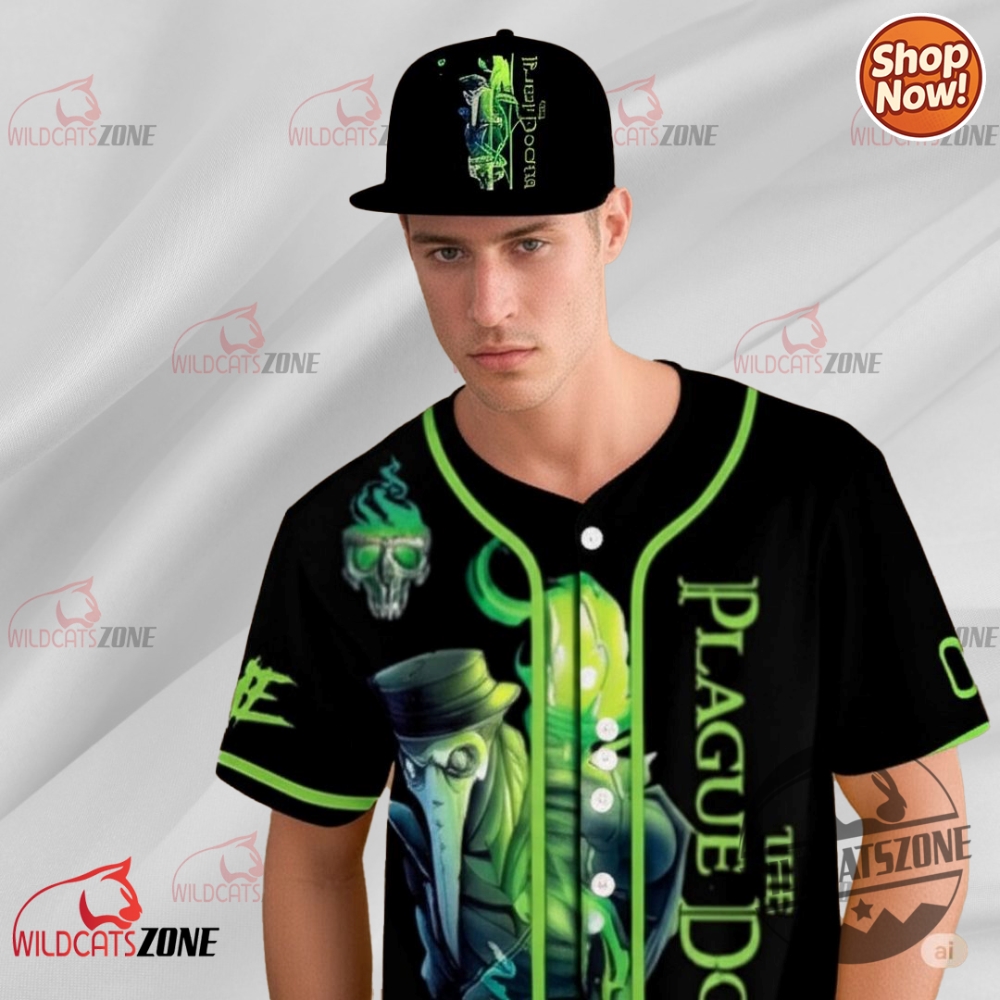 Plague Doctor Fans Bring Me Your Sick Custom Baseball Shirt Jersey Medieval Series wildcatszone 1