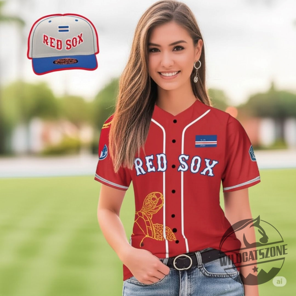 Boston Red Sox Jersey For Cabo Verde Celebration 2025 Baseball Shirt 4 Boston Red Sox Jersey For Cabo Verde Celebration 2025 Baseball Shirt