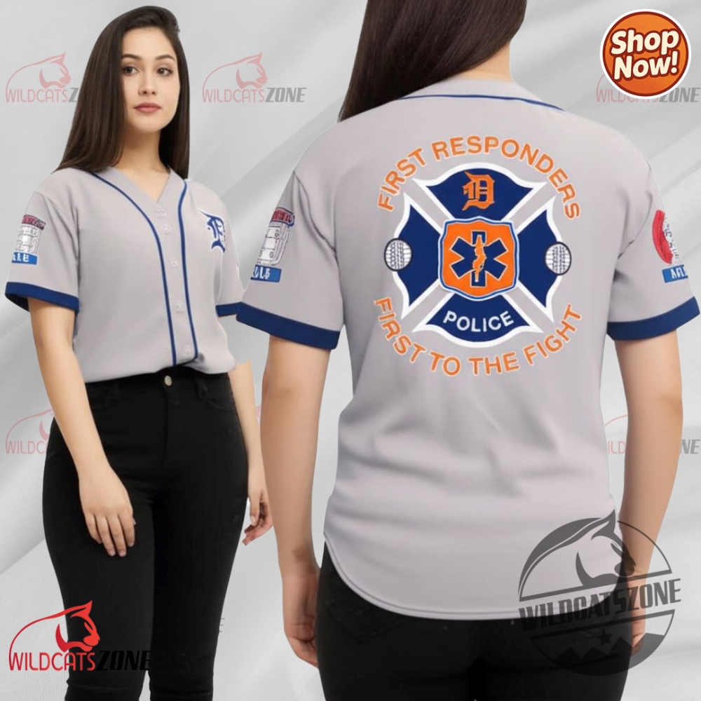 Detroit Tigers First Responders Appreciation Jersey Giveaway 2025 Baseball Shirt 3 Detroit Tigers First Responders Appreciation Jersey Giveaway 2025 Baseball Shirt