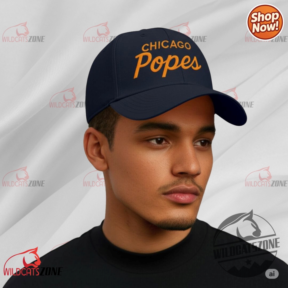 Chicago Popes Official Hat Cap 3 Chicago Popes Official Hat Cap Cap