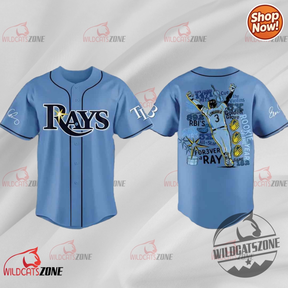 Top Trending Summer 2025: Must-Have Mickey Mouse Baseball Fan Tees from New York 4 Rays Evan Longoria Thank You For The Memories Signatures Jersey Baseball Shirt