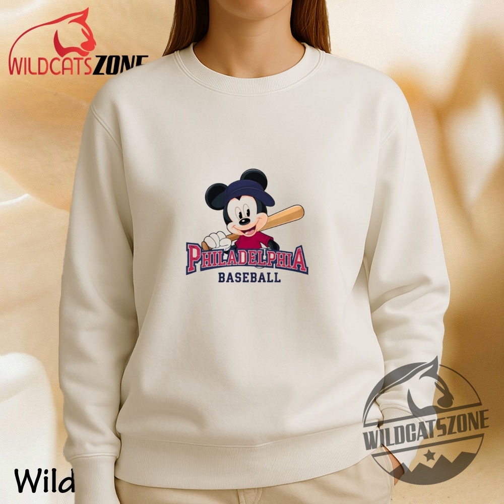 Philadelphia Mickey Mouse Baseball Vintage Fan T Shirt Philly Sports Graphic Tee 7 Philadelphia Mickey Mouse Baseball Vintage Fan T Shirt Philly Sports Graphic Tee