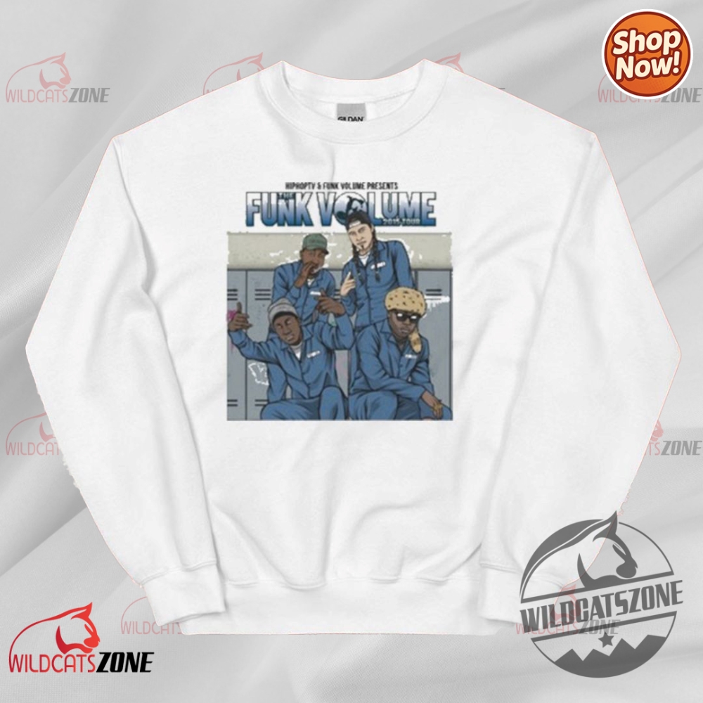 Funk Volume Tour 2025 Autographed T Shirt Hopsin Jarren Benton 3 Funk Volume Tour 2025 Autographed T shirt Hopsin Jarren Benton