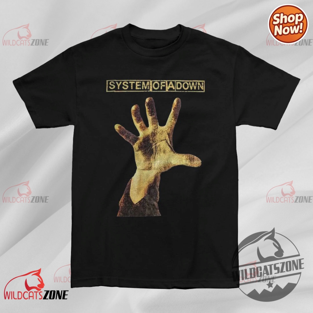Summer 2025's Hottest Trend: Jeff Probst Survivor Icon Oversized T-Shirt 17 System Of A Down Hand Anniversary Graphic Band Shirt Soad Rock Tour