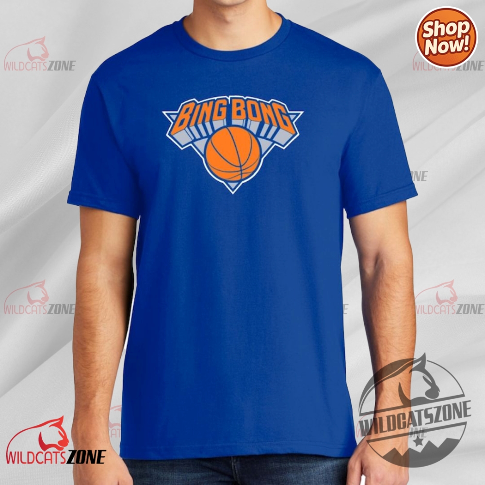 New York Knicks Inspired Bing Bong Unisex T Shirt New York Knicks Fan Apparel