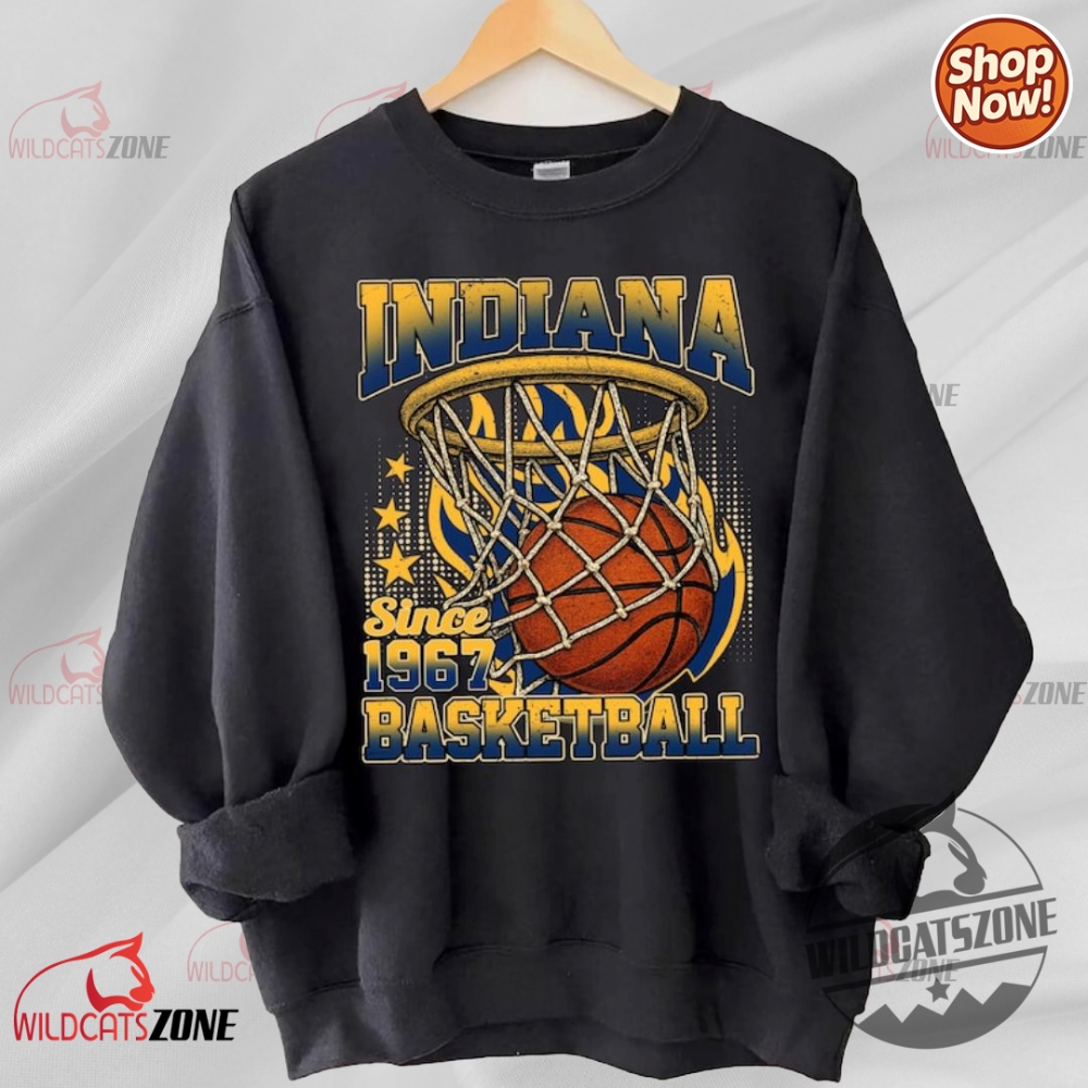Indiana Basketball Vintage Style Sweatshirt Indiana Pacer T Shirt Pacers Shirt Vintage Pacers Basketball Fan Shirt Indiana Pacer Fan Tee Indiana Pacers Retro Fan Gear