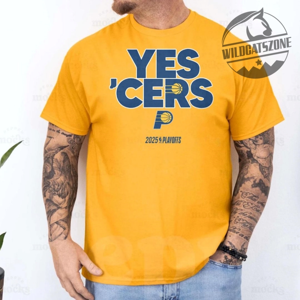 2025's Hottest Trend: Kendrick Lamar & SZA Grand National Tour T-Shirts You Need Now 17 Indiana Pacers Yes Cers T Shirt In Gold Indiana Pacers