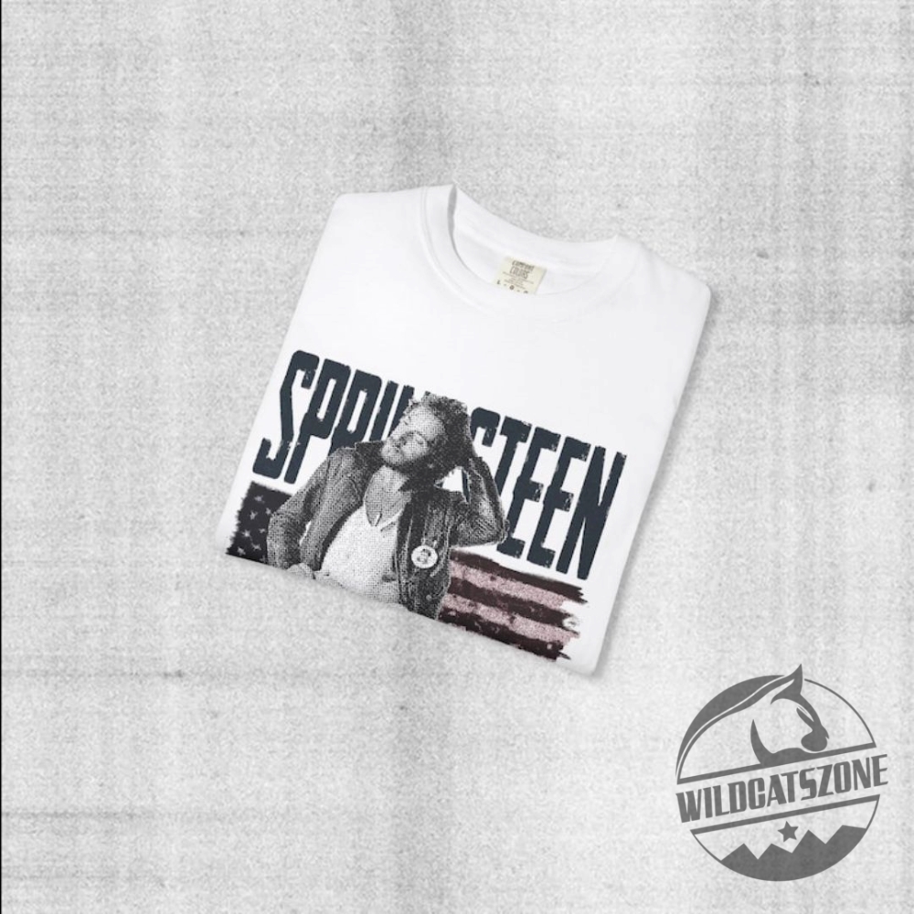 Bruce Springsteen Vintage T Shirt Born In The Usa Graphic Tee Retro 3 Bruce Springsteen Vintage T Shirt Born In The USA Graphic Tee Retro