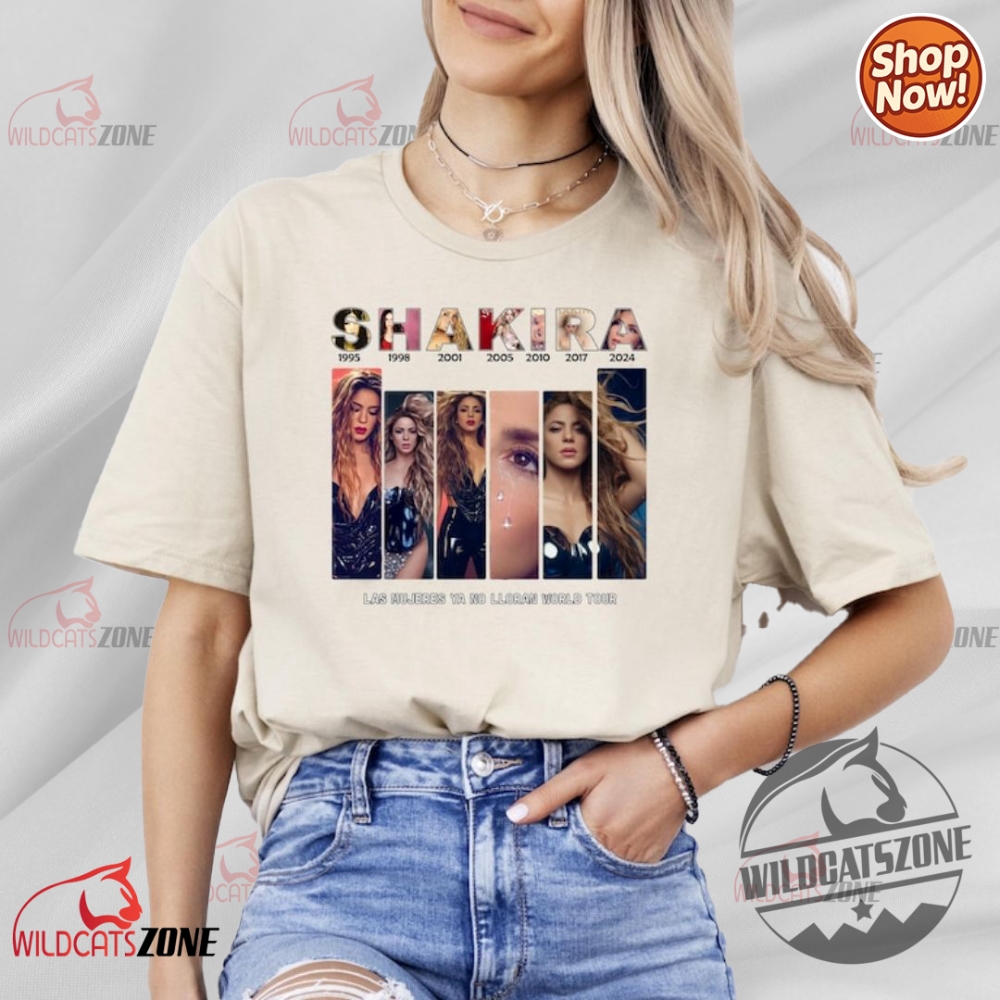 Las Mujeres Ya No Lloran World Tour Shirt Shakira Fan T Shirt Shakira 2025 Concert Shirts Mens Womens 5 Las Mujeres Ya No Lloran World Tour Shirt Shakira Fan T Shirt Shakira 2025 Concert Shirts Mens Womens