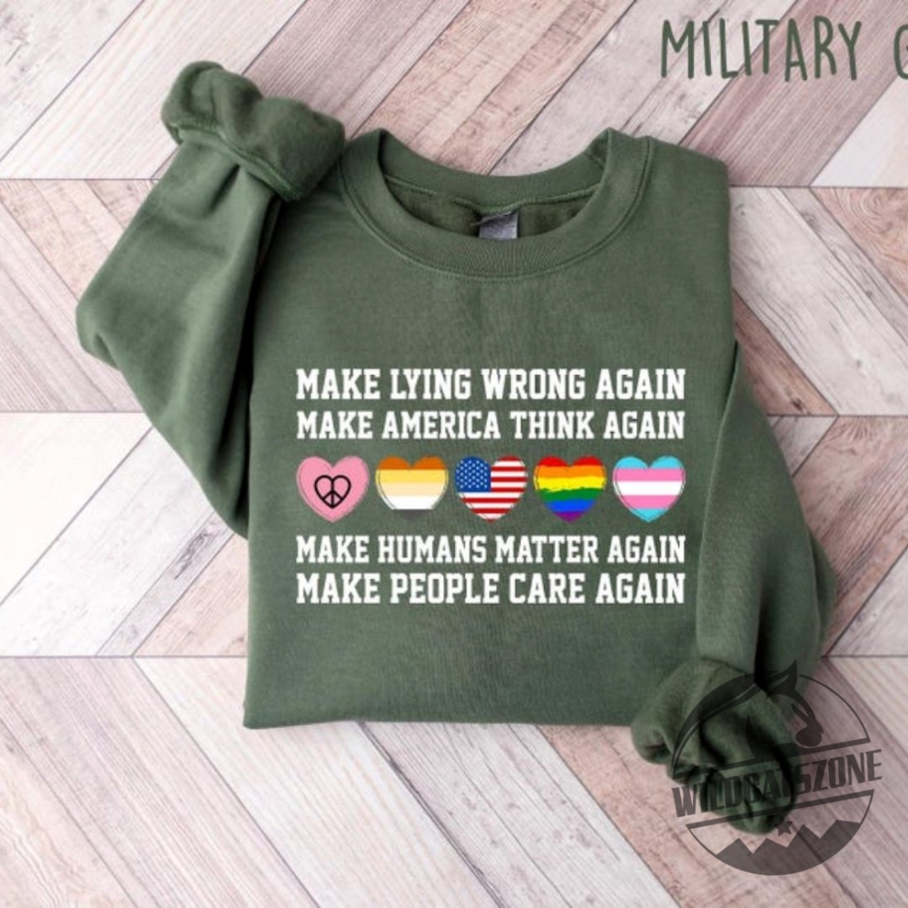 Make Lying Wrong Again Shirt Humans Rights Hoodie Sweatshirt 2025 Global Human Rights Day 10 Make Lying Wrong Again Shirt Humans Rights Hoodie Sweatshirt 2025 Global Human Rights Day