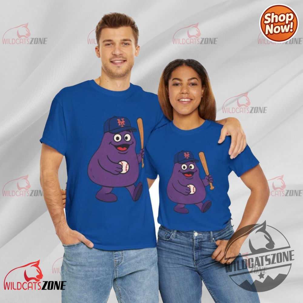 New York Mets Baseball Grimace Shirt Hoodie Sweatshirt Unique Grimace X Mlb 11 New York Mets Baseball Grimace Shirt Hoodie Sweatshirt Unique Grimace X MLB